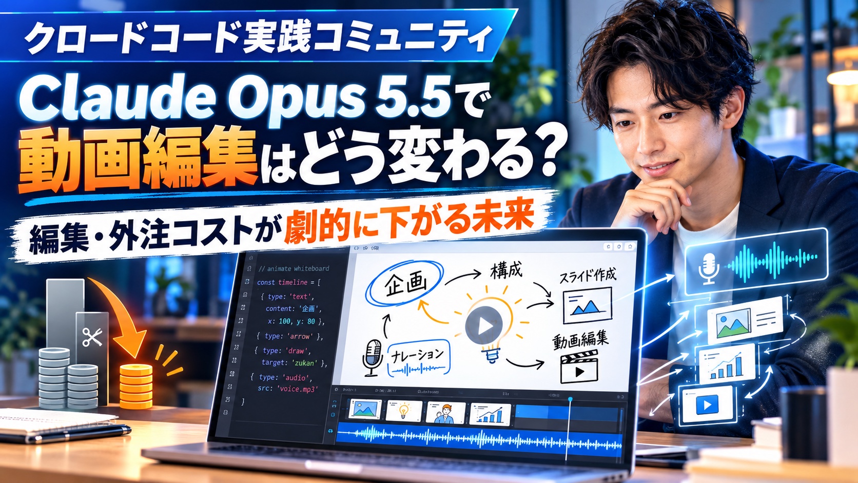 Claude Opus 5.5で動画編集はどう変わるのか——動画スライドアプリを作って感じた可能性